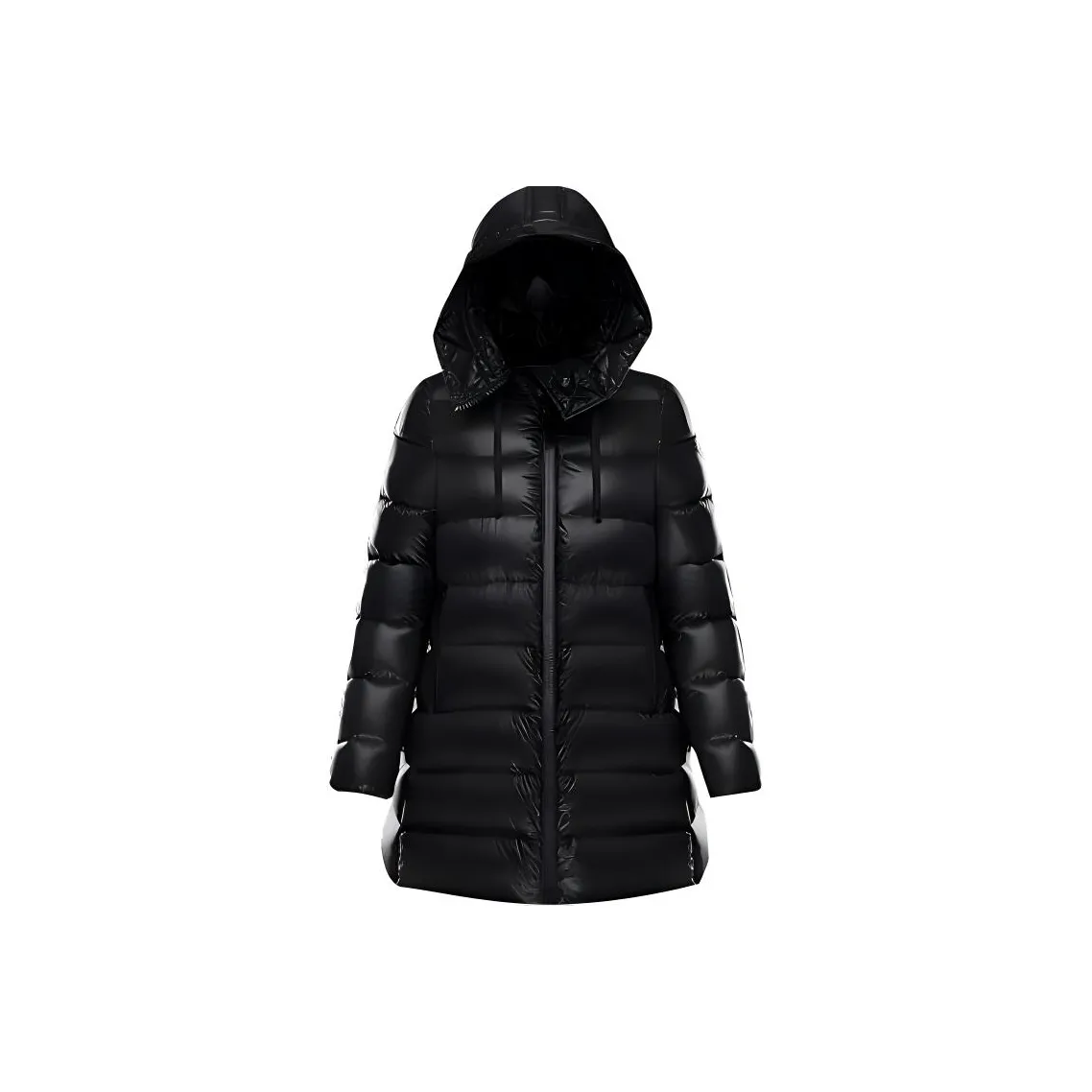 Moncler Women's Suyen Long Down Jacket Black