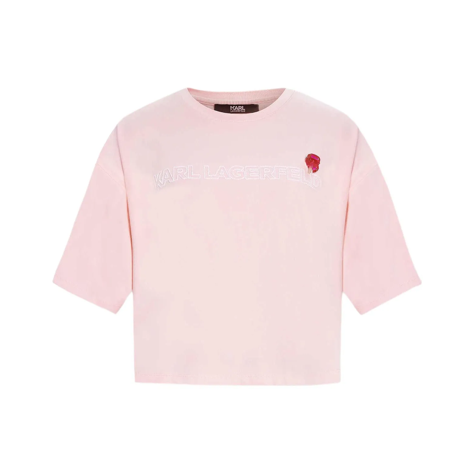 Karl Lagerfeld T-Shirt Женская Розовая