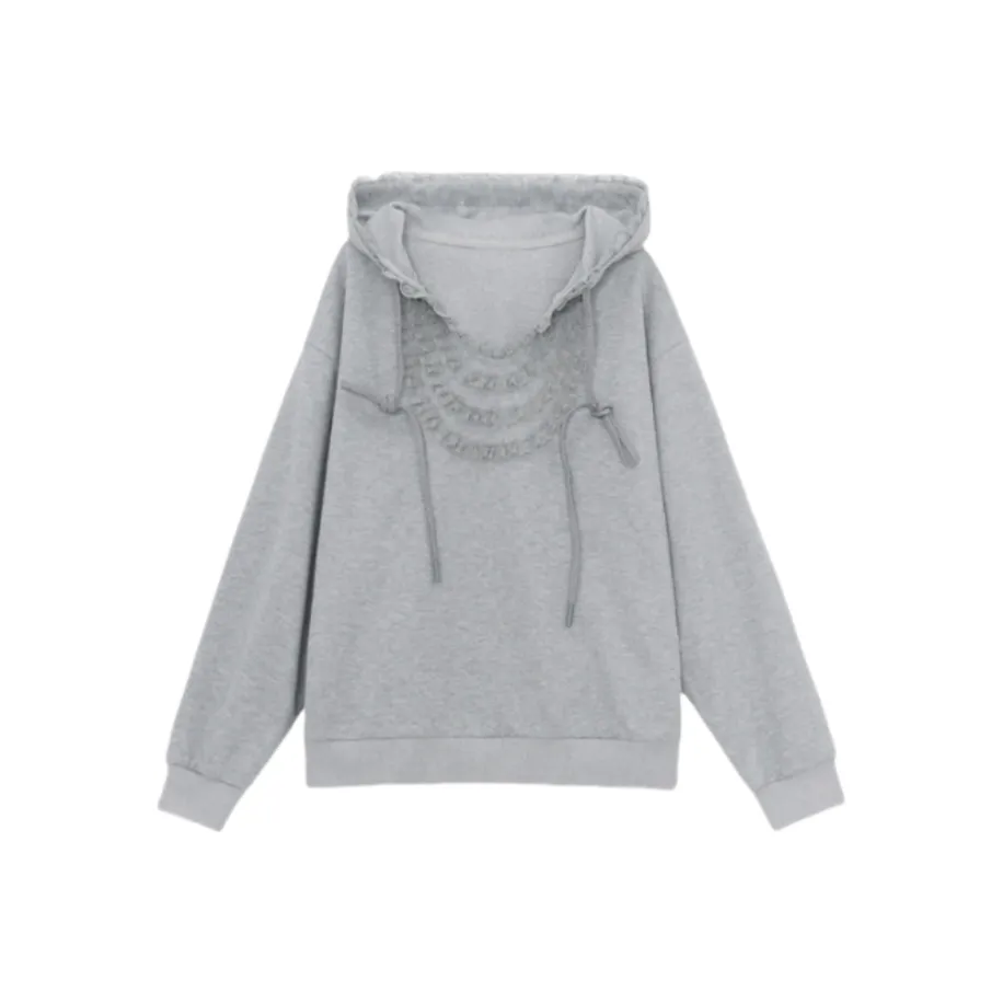 Princess Berdele Толстовка Женская Серого цвета