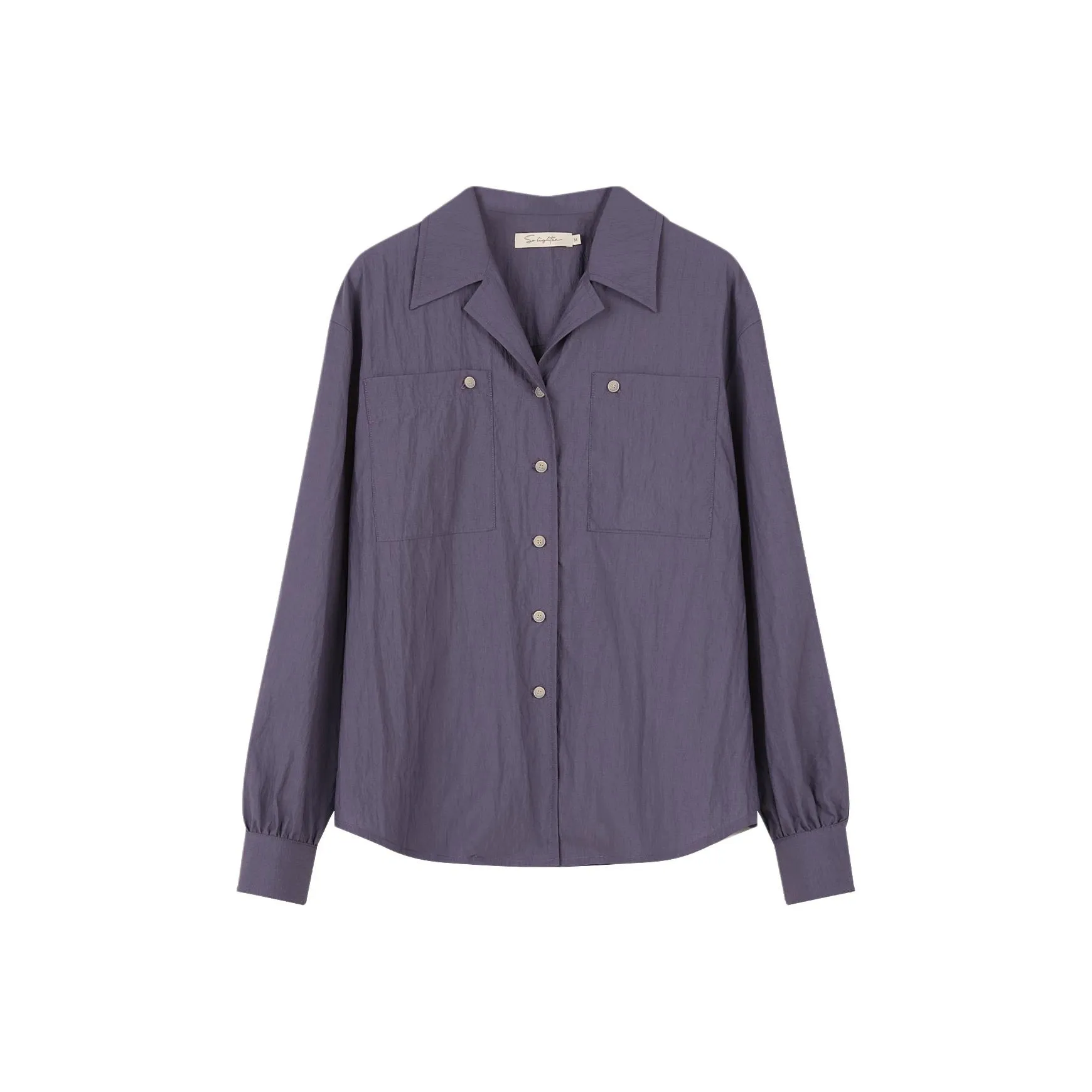 SOLIGHTER Розово-фиолетовые Женские Рубашки