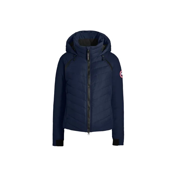 Canada Goose PUFFER Hybridge Base Down Jacket Winter Women's Cerulean Ocean Blue