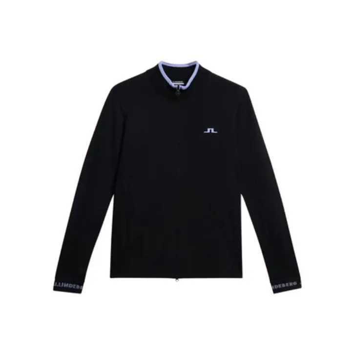 J.Lindeberg Almaida Knitted Sweater Jackets & Coats Women's Black