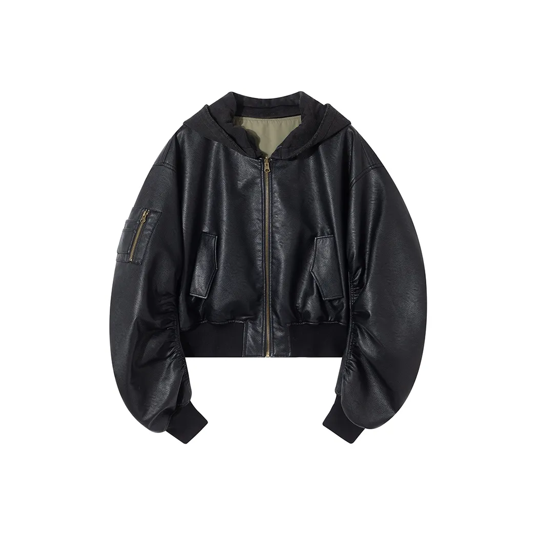 Ouyang Куртки и Пальто Женские Черные