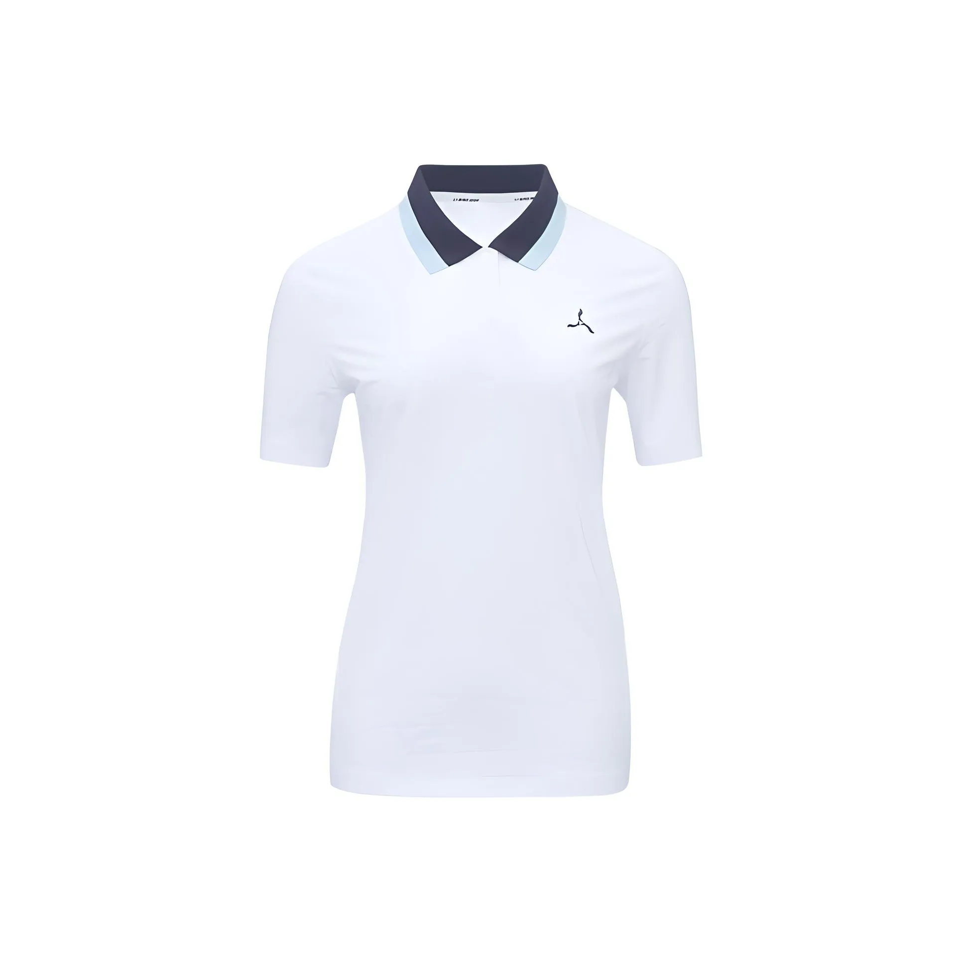 LI NING 1990 GOLF серия Поло Женское Стандартное Белое