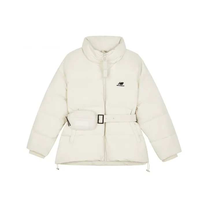 New Balance совместный бренд Пуховик Зимний Женский Белый