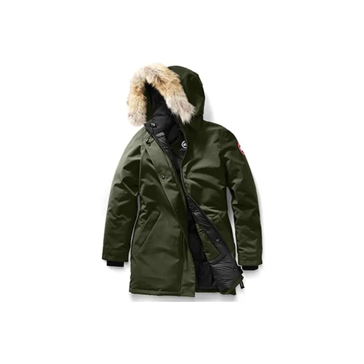 Canada Goose Down Jacket Winter Women's Army Green