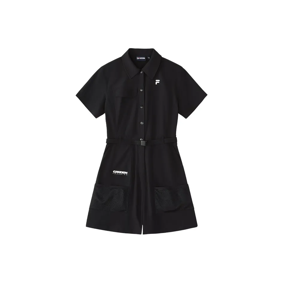 FILA FUSION INLINE Комбинезон Женский Глубокий Черный