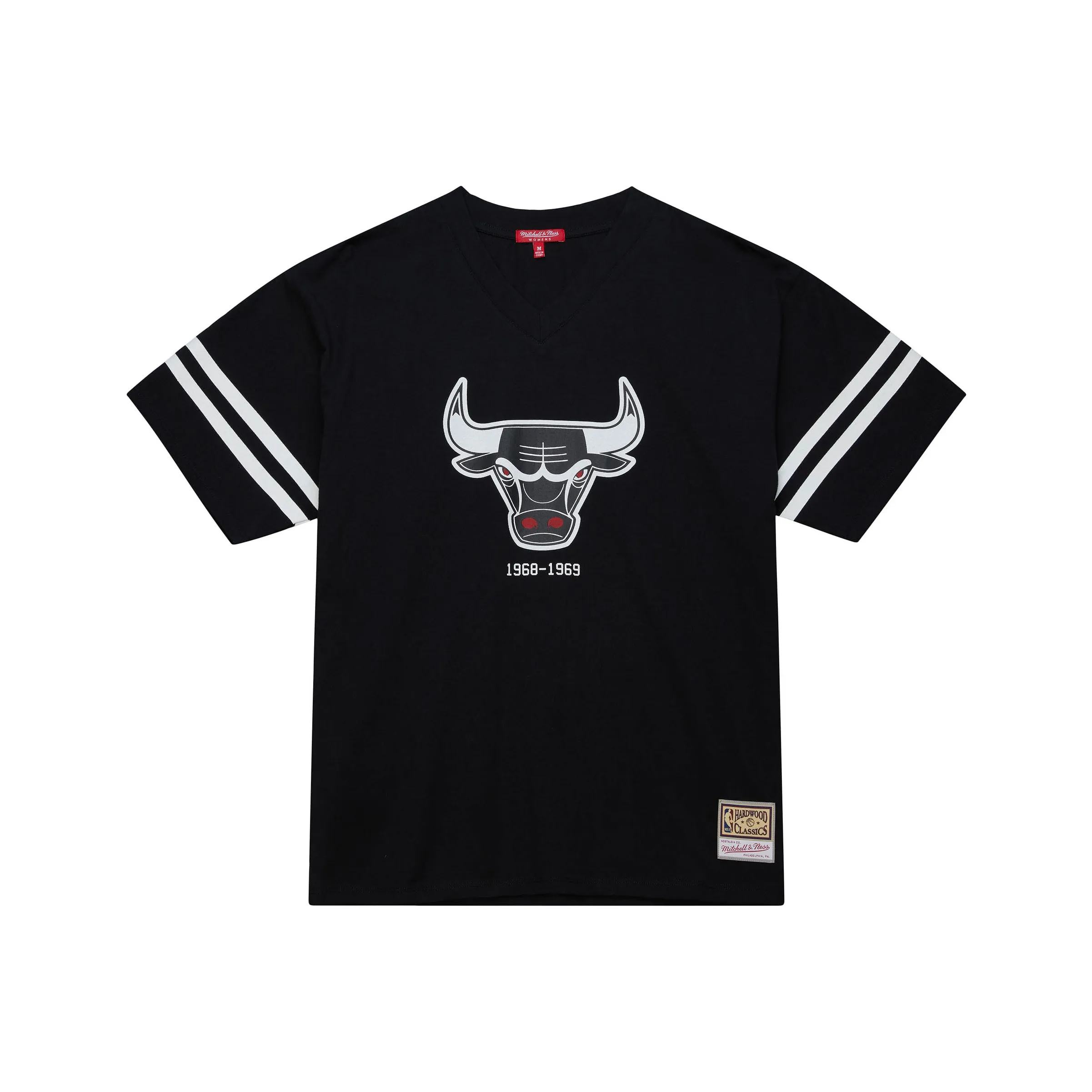 MITCHELL NESS T-Shirt Женская Черная