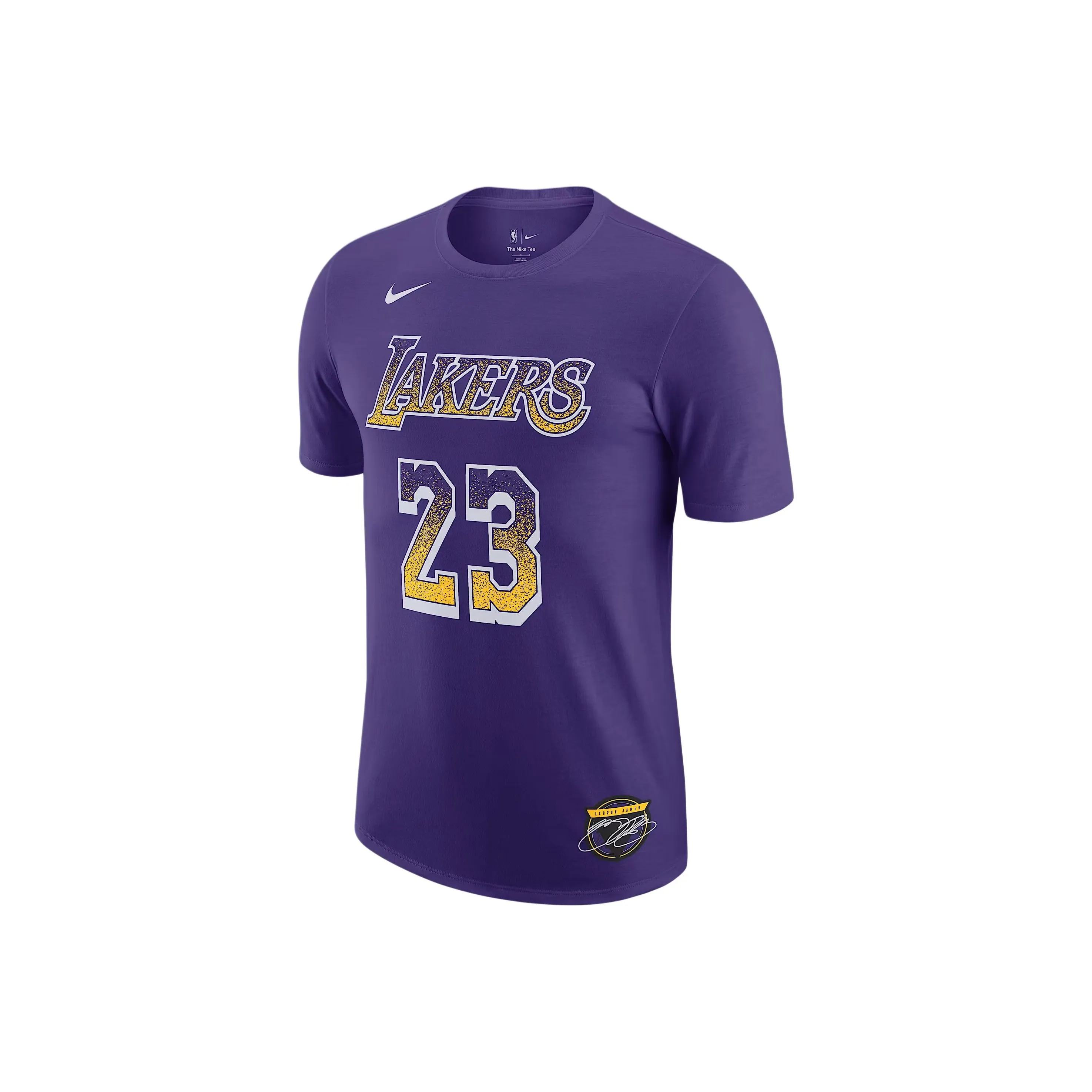 Nike x NBA Los Angeles Lakers LeBron James SELECT Series T-Shirt Мужской Field Purple