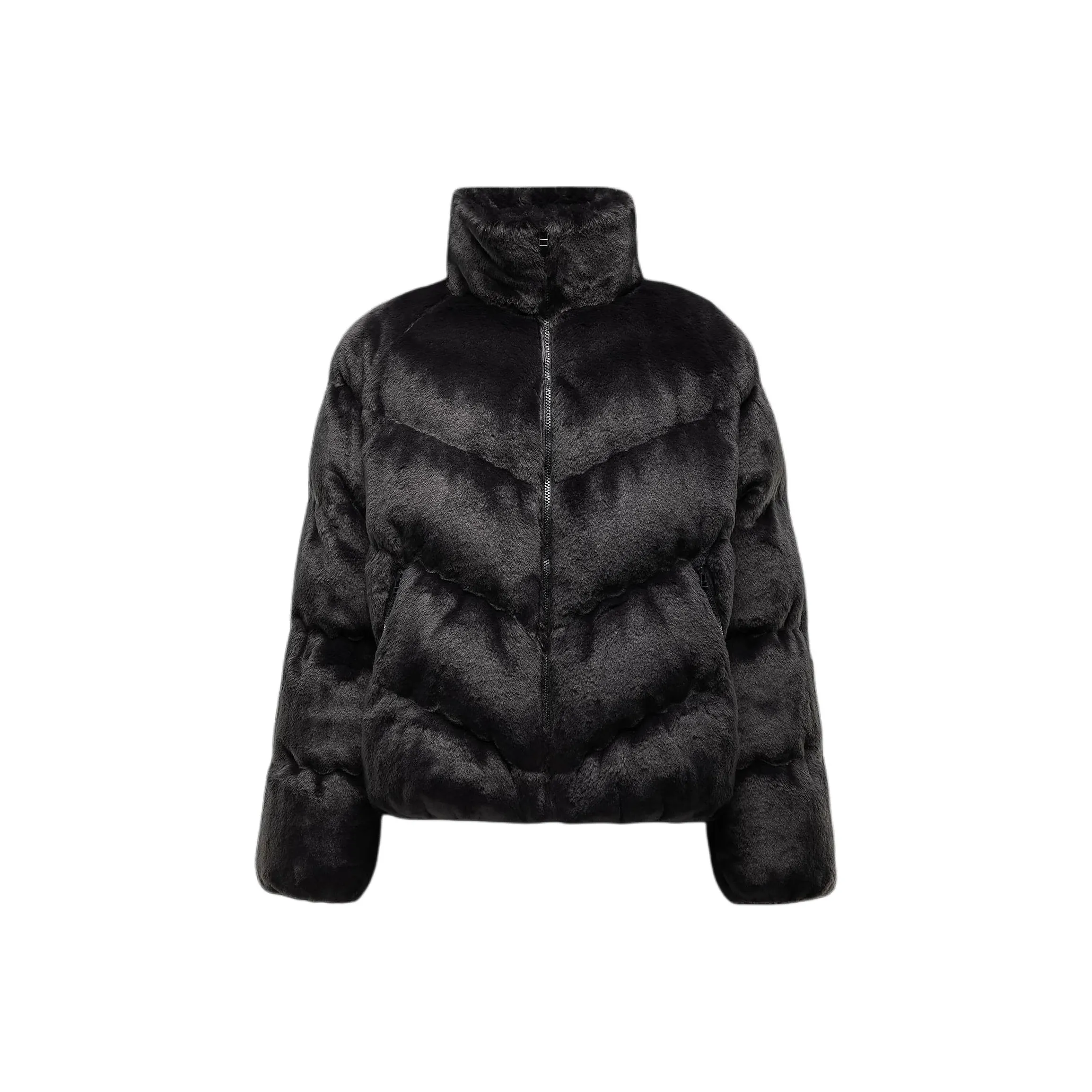 Nike Sportswear Windpuffer Women's Therma FIT Loose Faux Fur Jacket