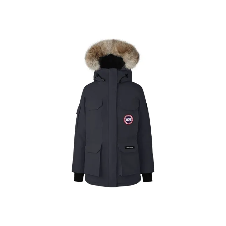 Canada Goose Expedition Series Down Jacket Asia Version, Winter Women's Dark Blue