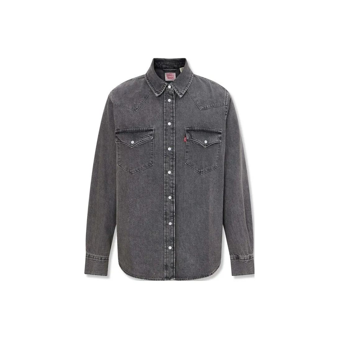 Levis Серые Женские Рубашки