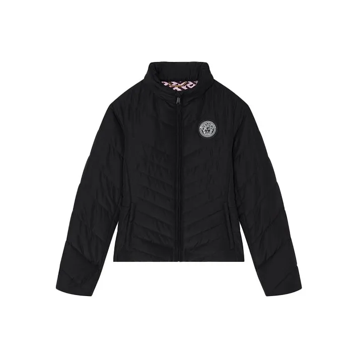 VERSACE Down Jackets Women's Black