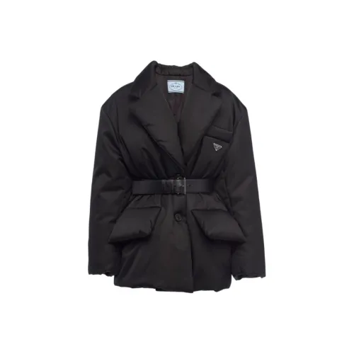 PRADA Черные Женские Пуховики