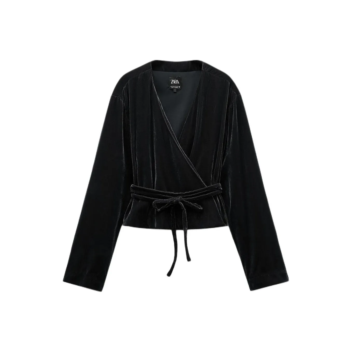 ZARA Куртки и Пальто Женские Средне-Серый