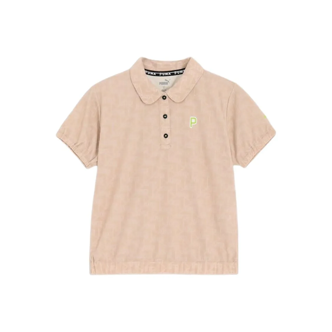 PUMA Golf Polo Shirt Women's Snowflake Gypsum