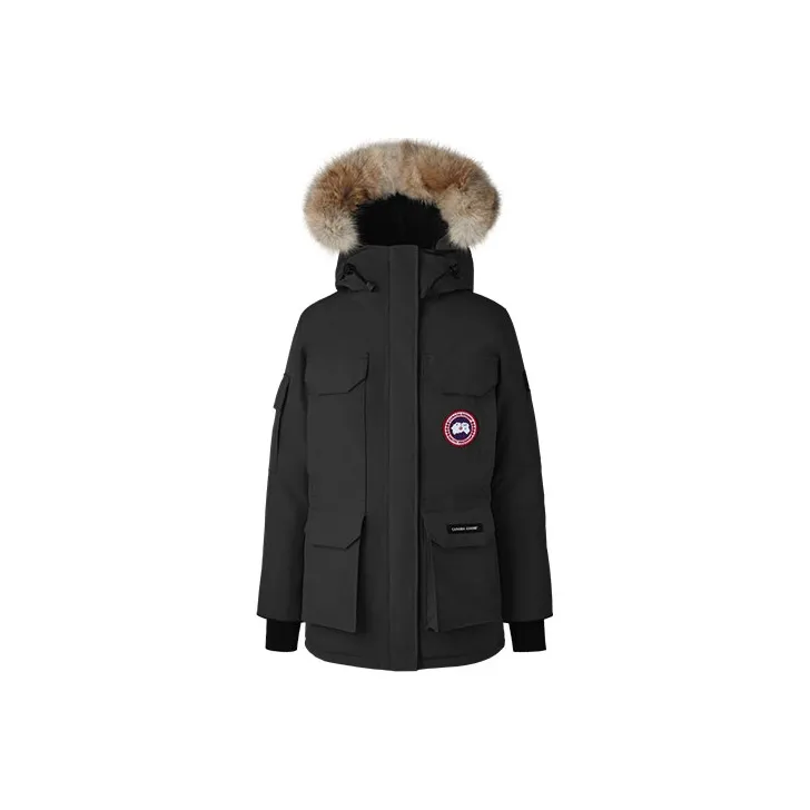 Canada Goose Expedition Series Down Jacket Asia Version, Winter Women's Black
