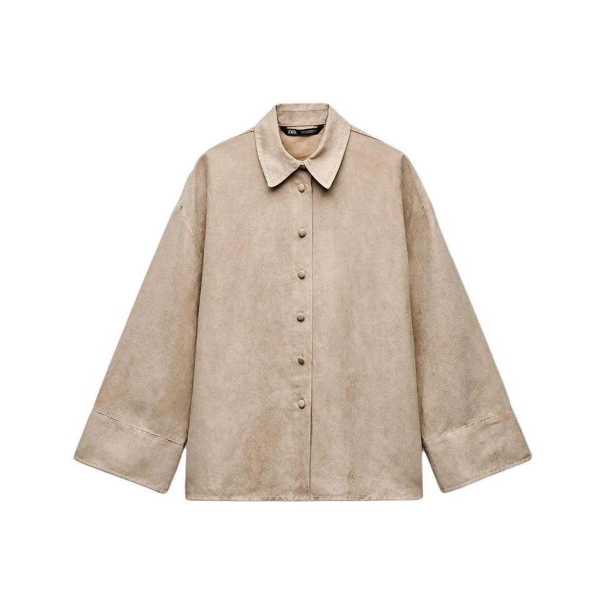 ZARA Коричневые Женские Рубашки