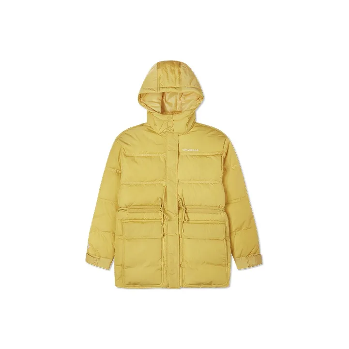 Конверс Желтые Женские Пуховики