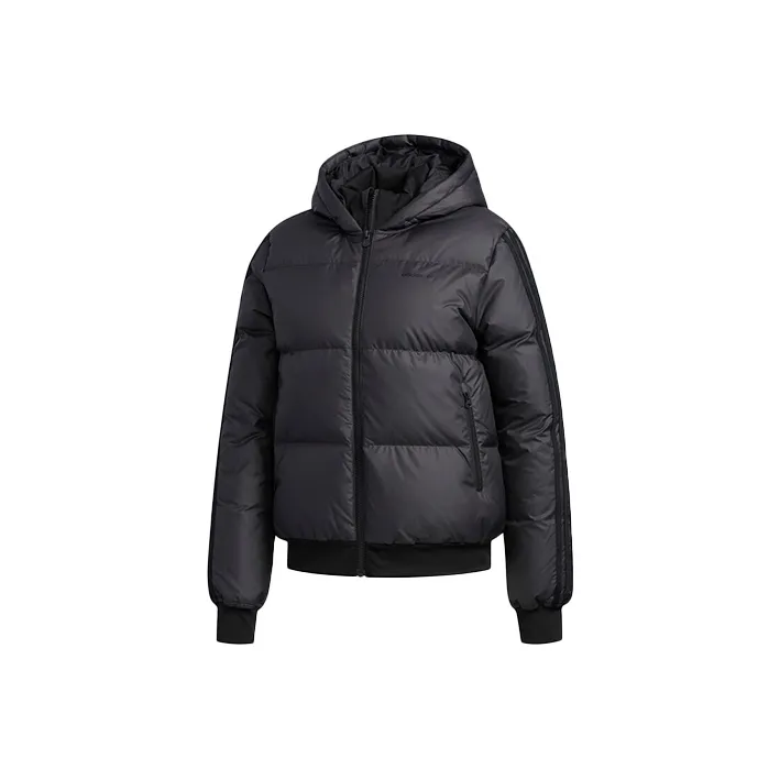 Adidas Neo Пуховик Зимний Женский Черный