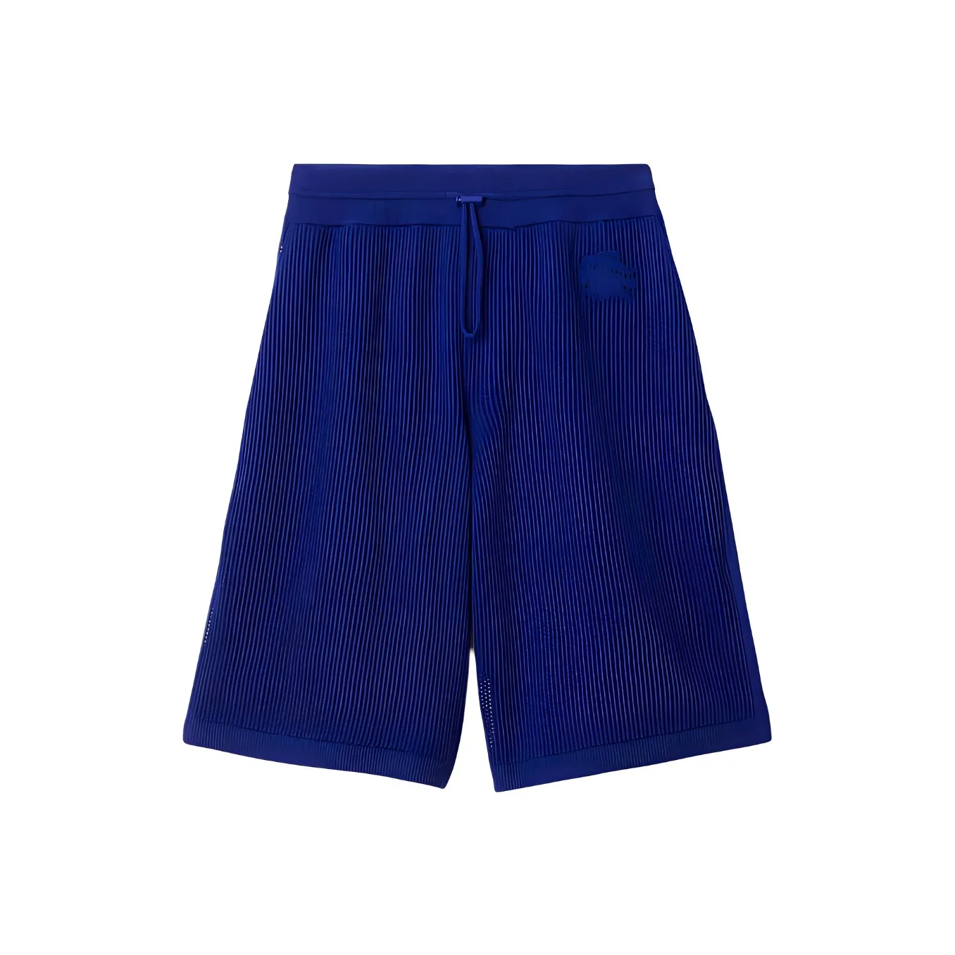 Burberry Silk Cotton Сетка Шорты Повседневные шорты Мужской Синий