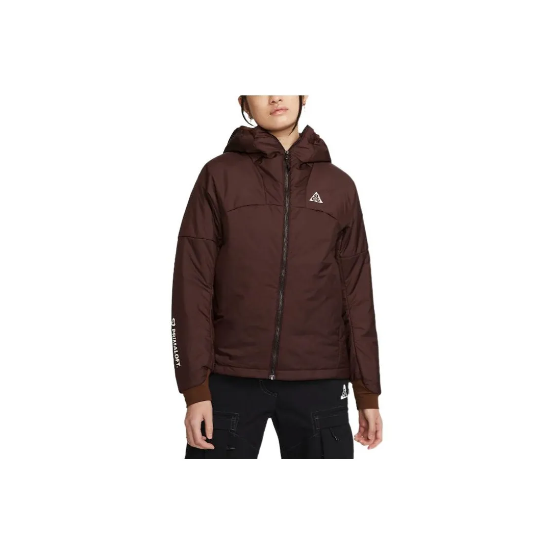 NIKE Женские Куртки Бургундского Цвета