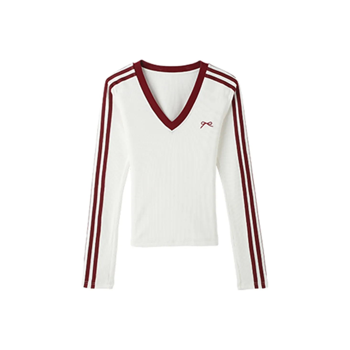 GTLA T-Shirt Женская Белая и Красная