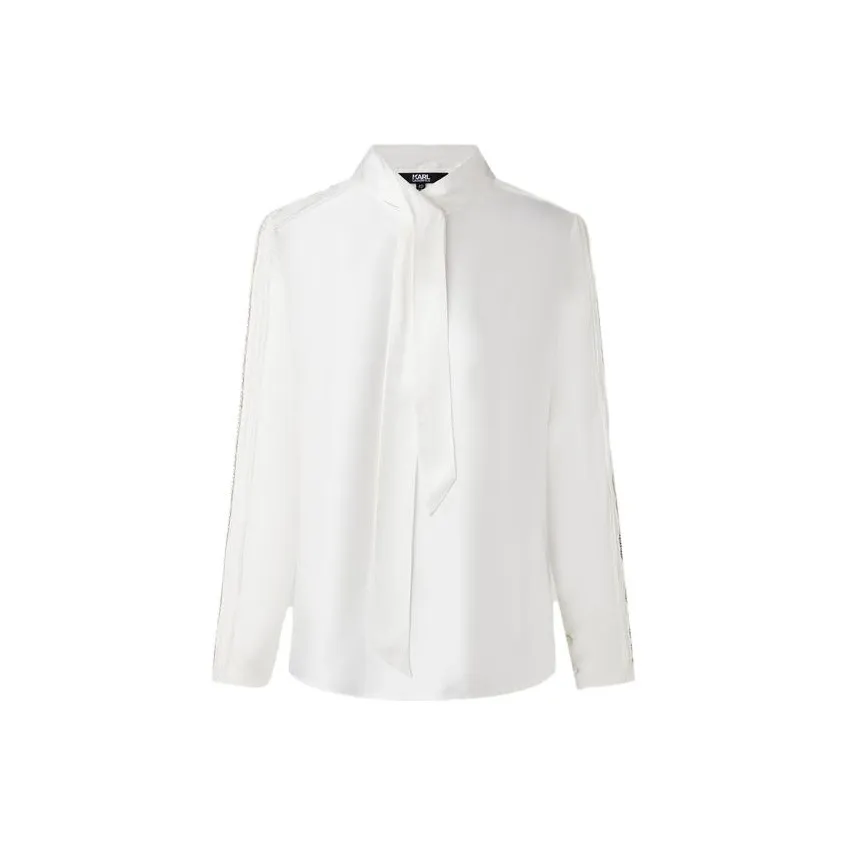 Karl Lagerfeld Рубашка Женская Белая