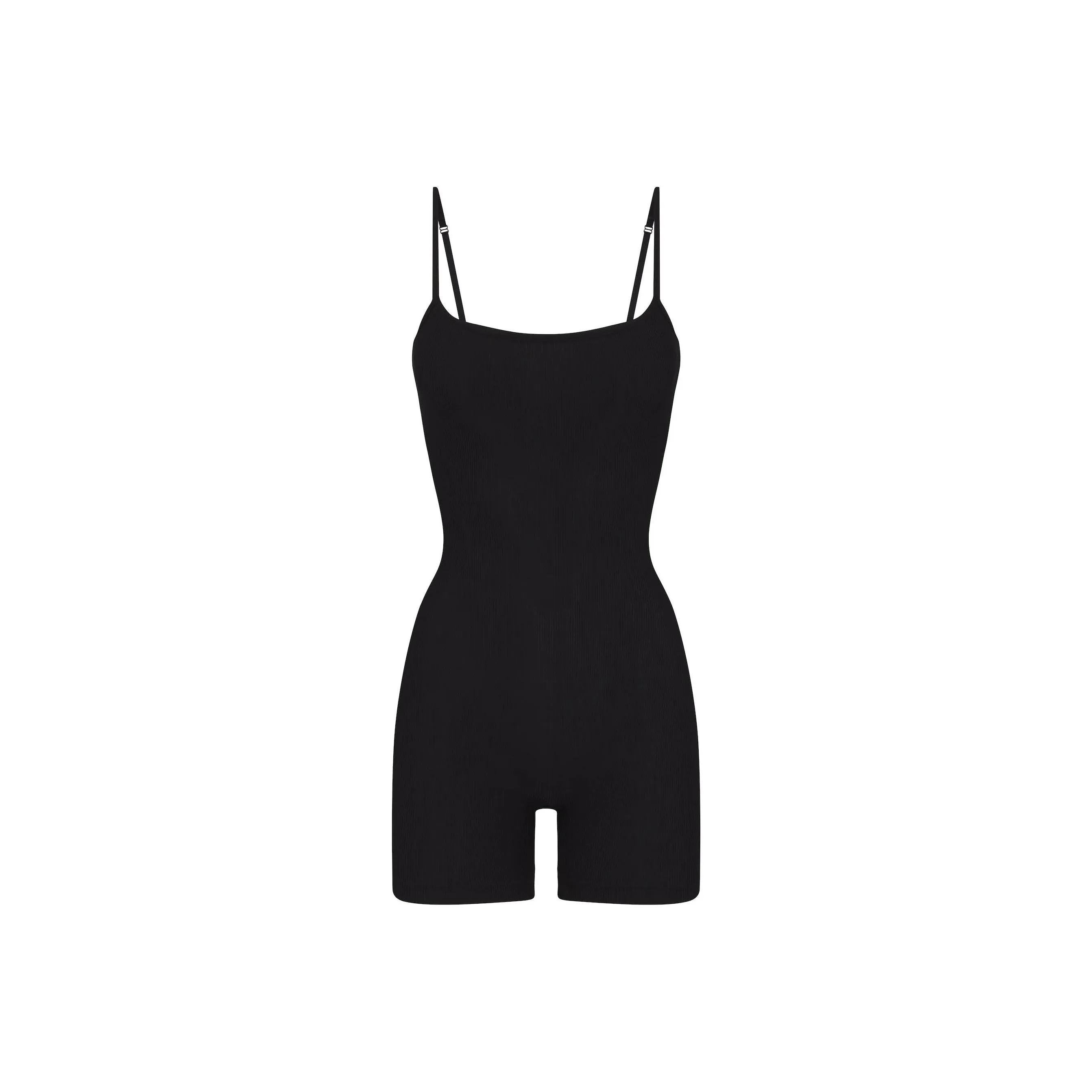 SKIMS Мягкий Lounge Scoop ONESIE Комбинезон Женские Onyx Onyx