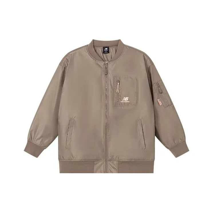 New Balance совместная куртка Женская Бежевая