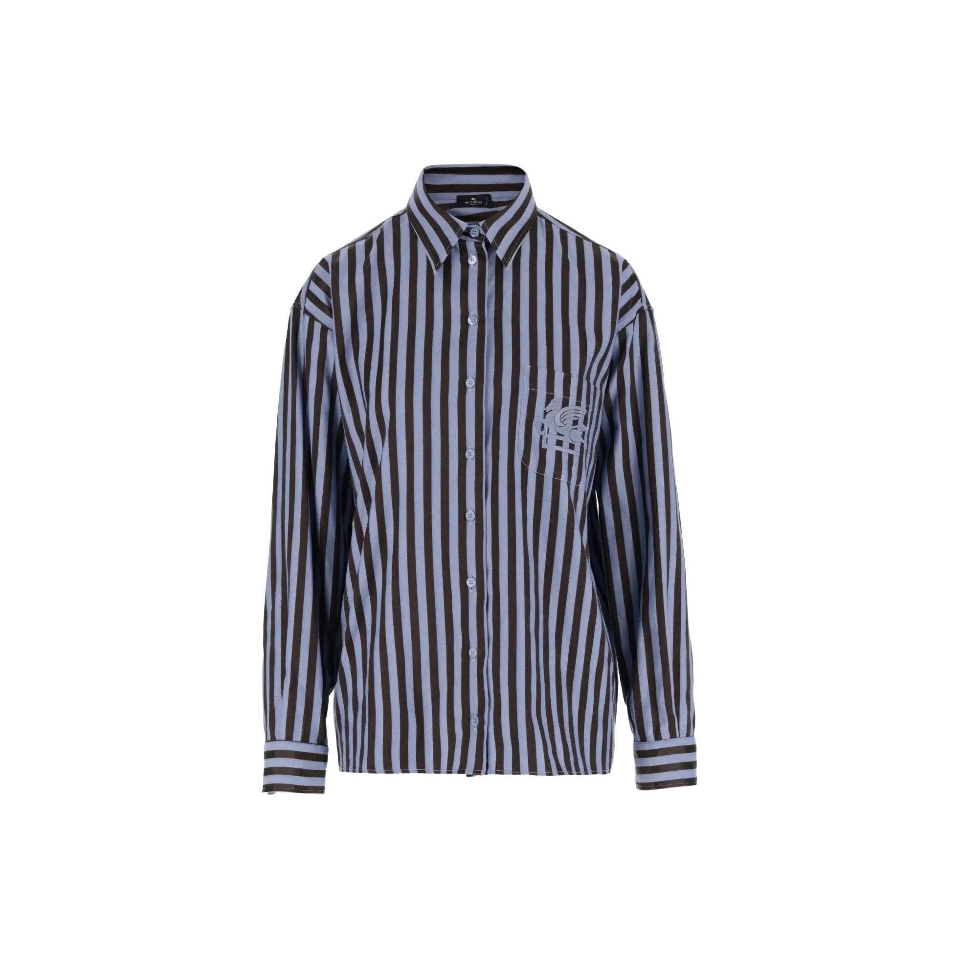ETRO Striped Button Up Shirt