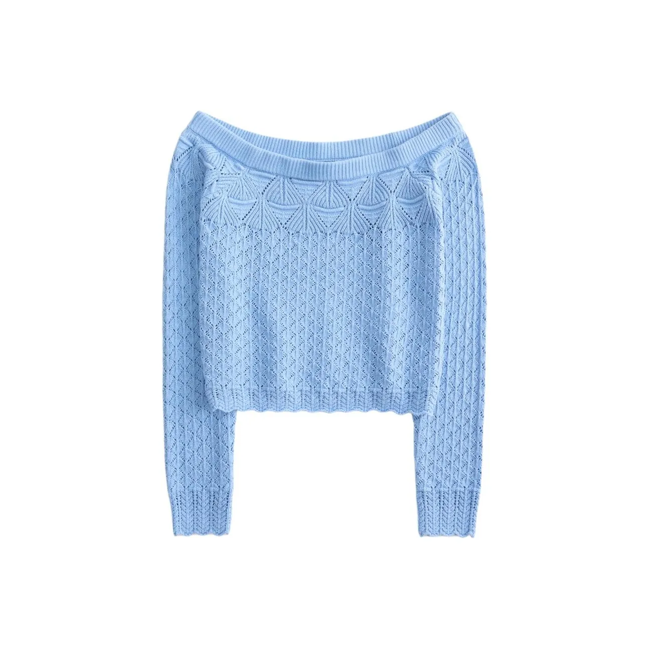 Hollister Синие Женские Свитеры