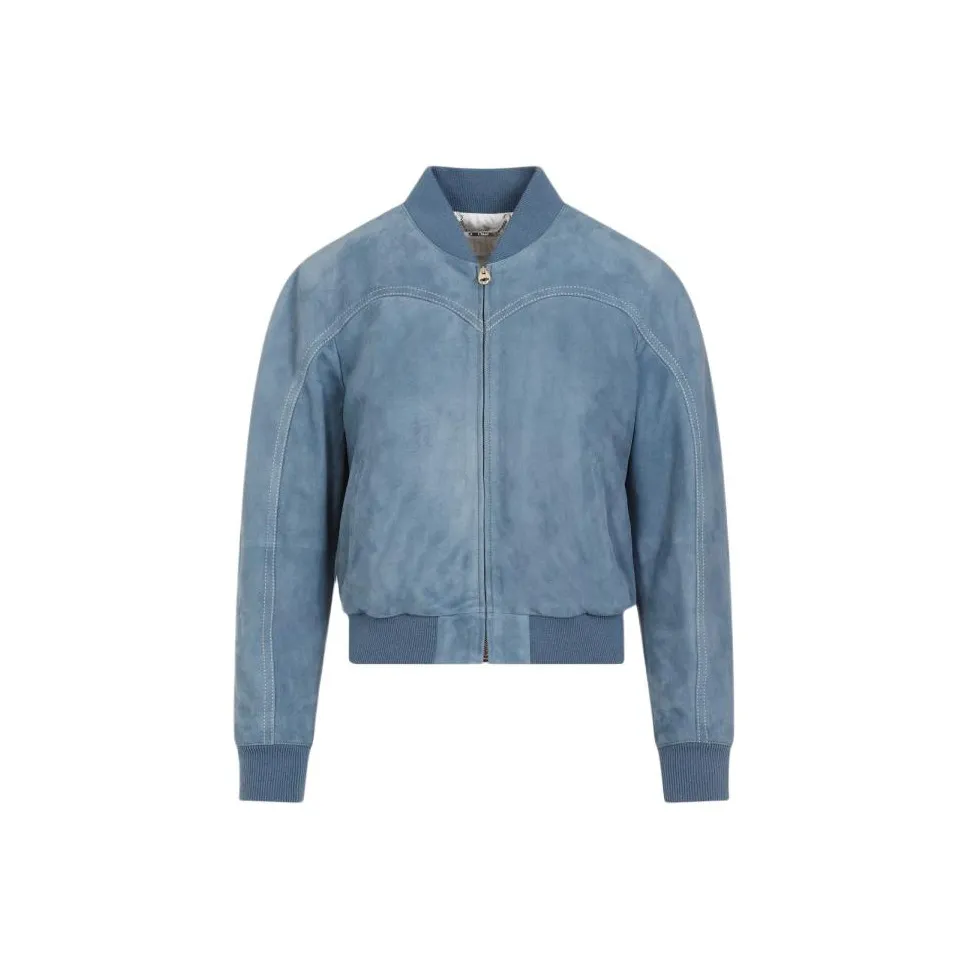 Chloé Bomber Leather Jacket
