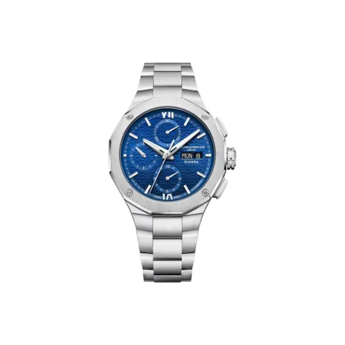 Baume & Mercier Автоматический Механический Movement Унисекс Rivera Series Часы 41 мм Синие