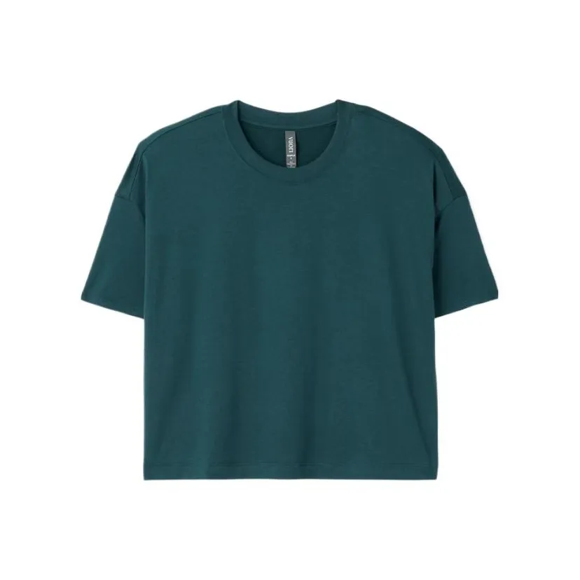 Vuori Yoga T-Shirt Женская Лесной Мох Серо-Зеленый