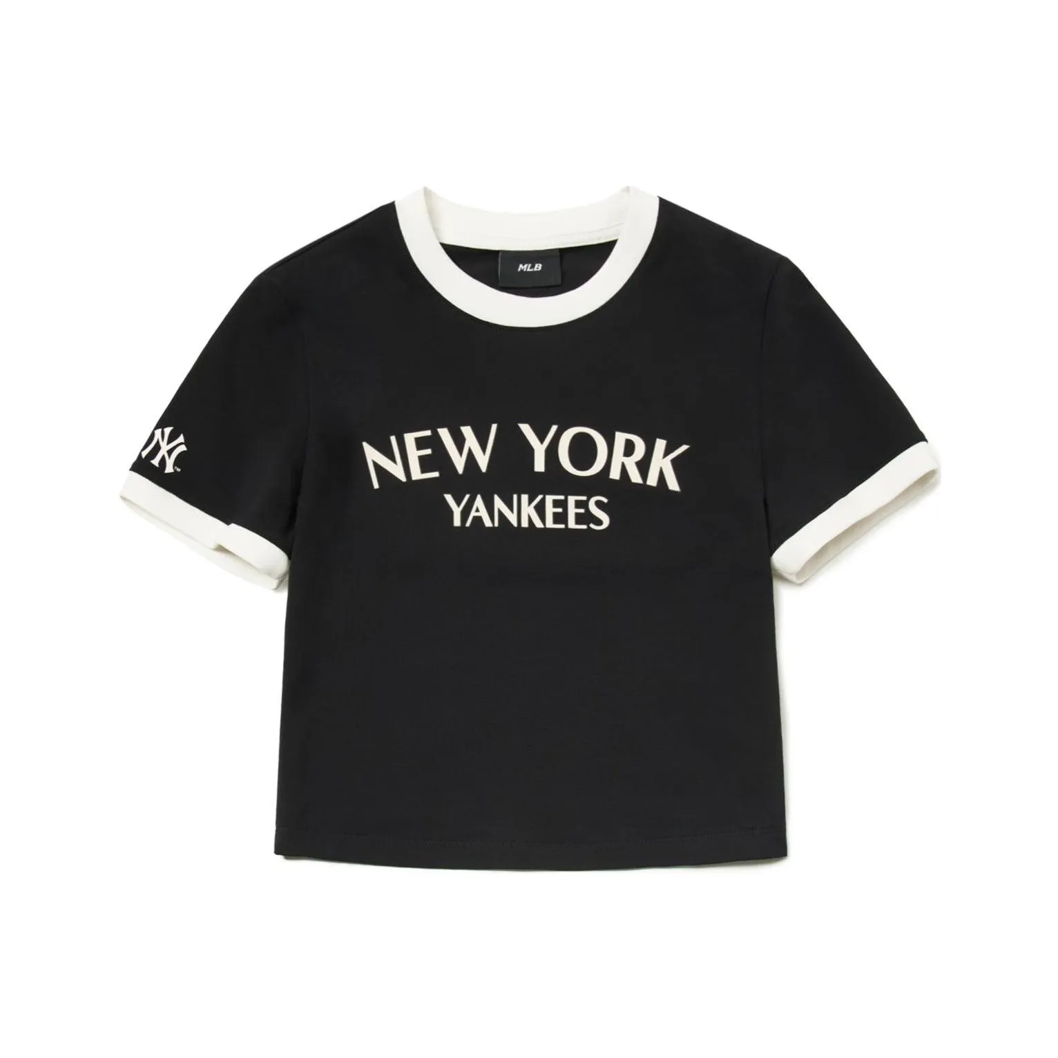 Mlb Base Logo Нью-Йорк Янкис T-рубашка Женская Черная
