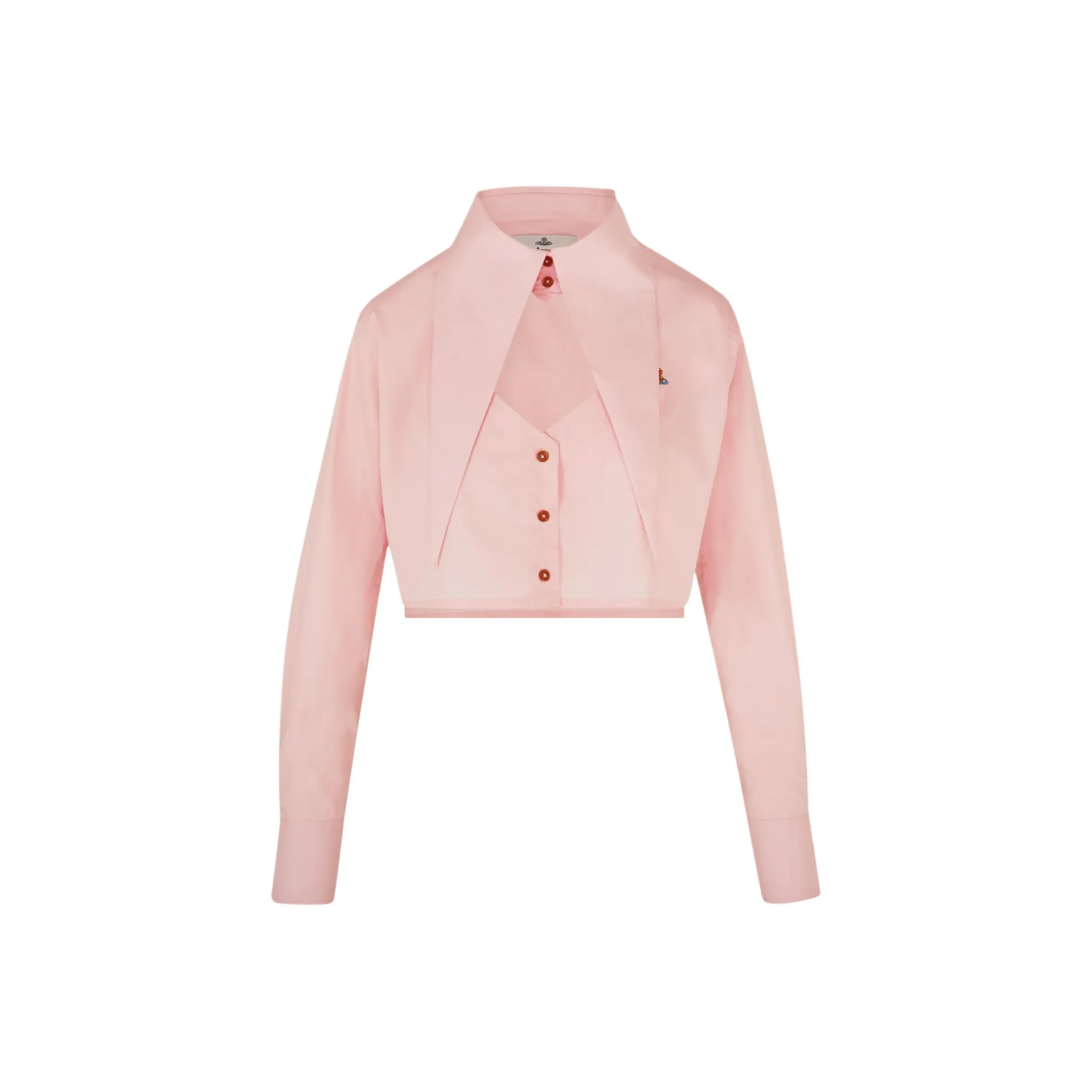 Vivienne Westwood FW24 Рубашка Женская Розовая