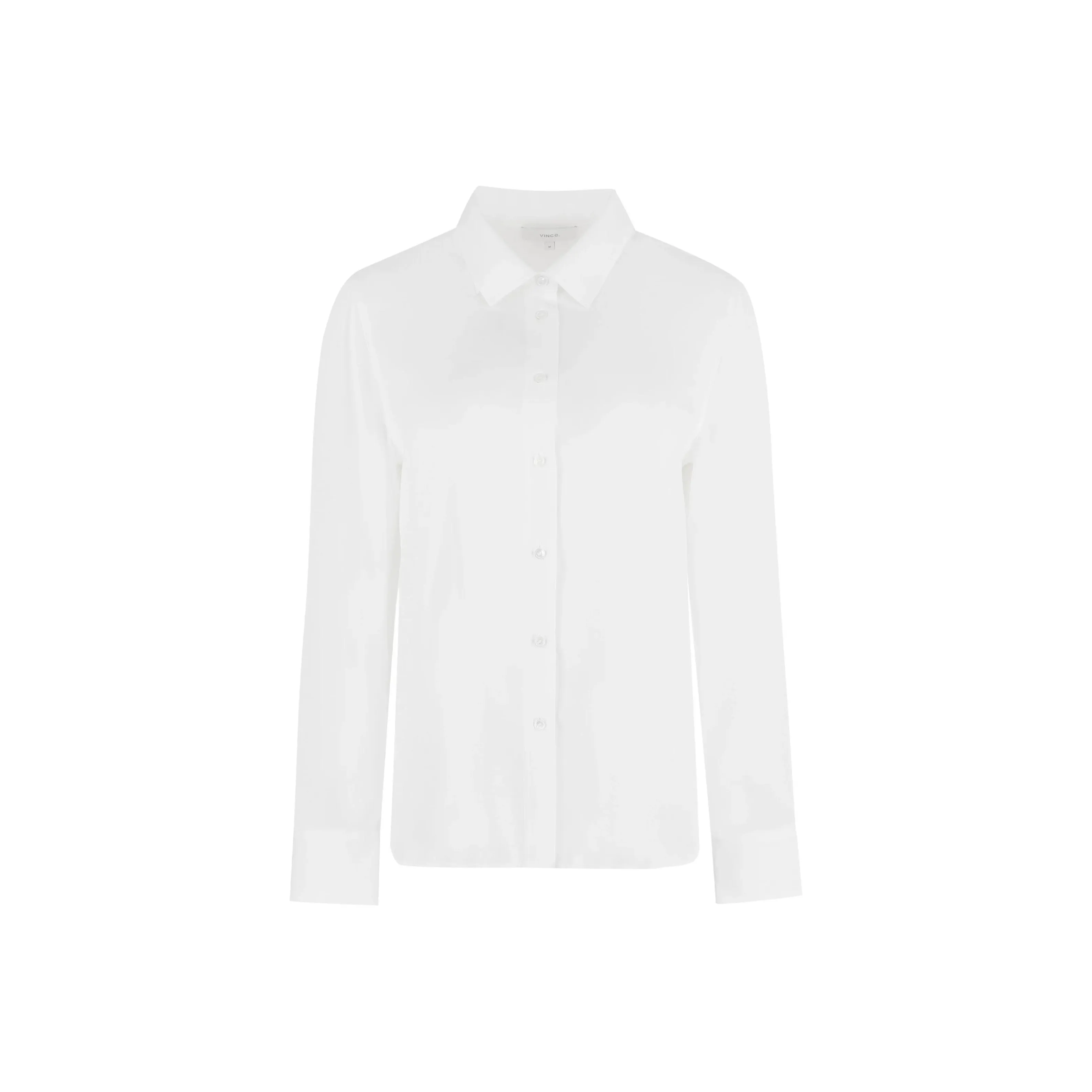 VINCE Slim Fitted Buttoned Blouse