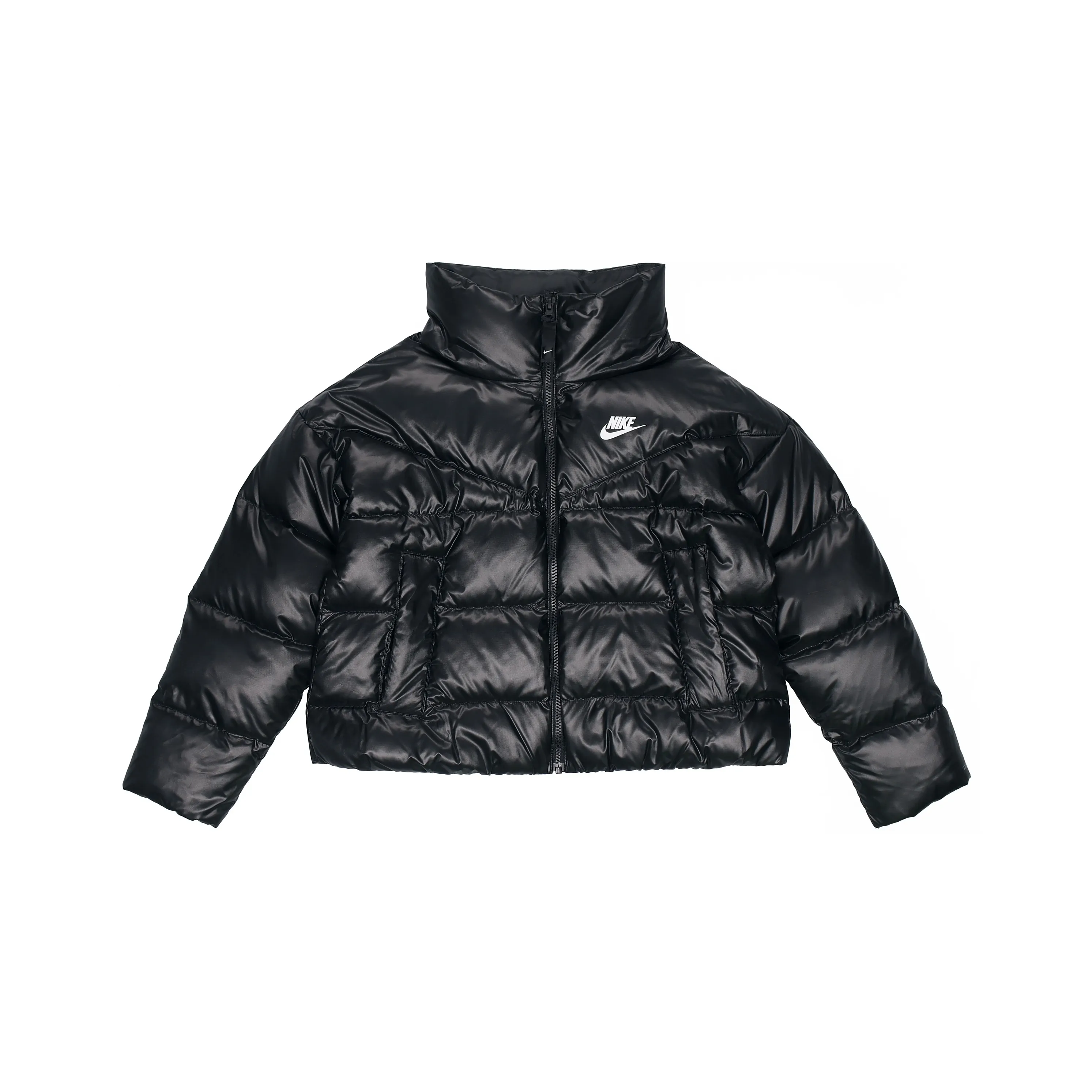Nike Пуховик Зимний Женский Черный