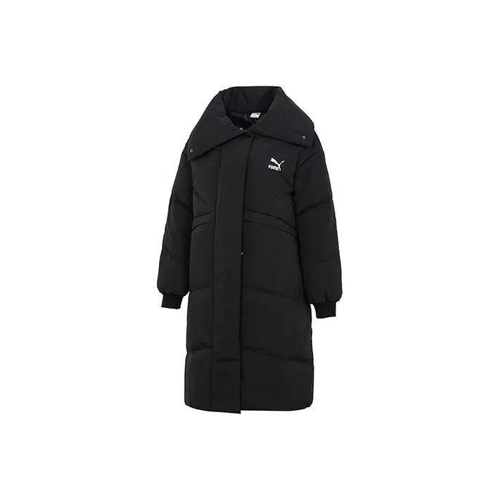 PUMA Пуховик Зимний Женский Черный