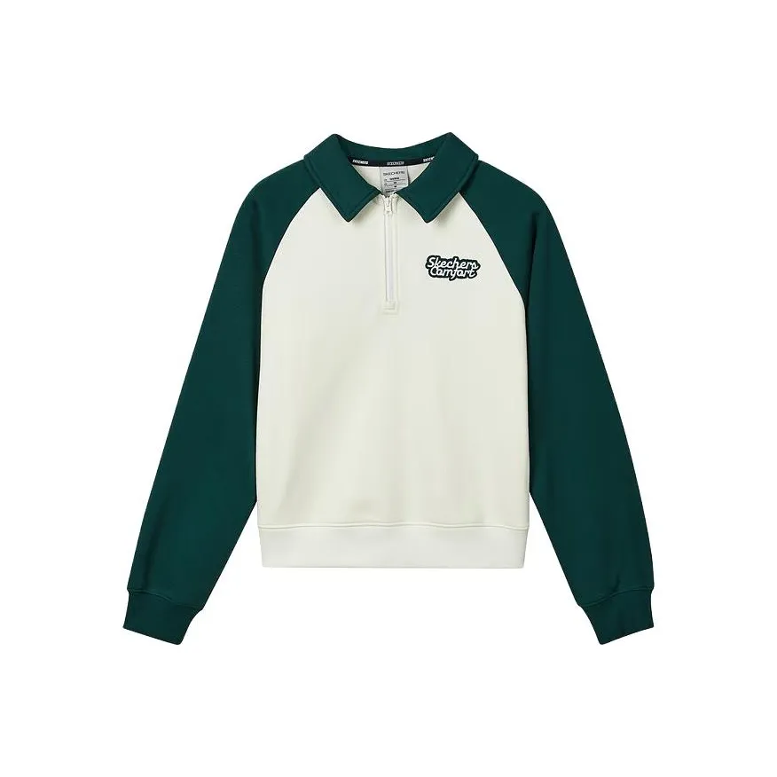 Skechers Funny Monster Sweatshirt Women's Seaweed Army Green