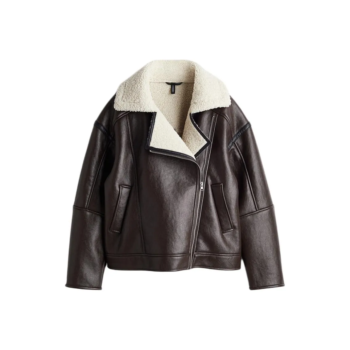 H&M Jackets Coats Women's Dark Brown