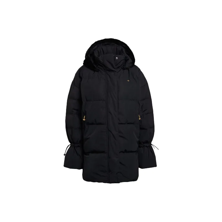 Adidas Originals Зимний пуховик женский черный