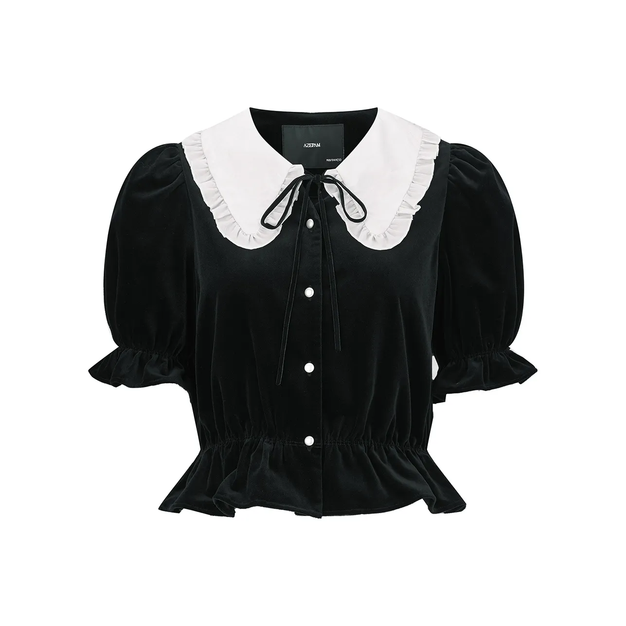 AZEPAM Shirts Women's Black