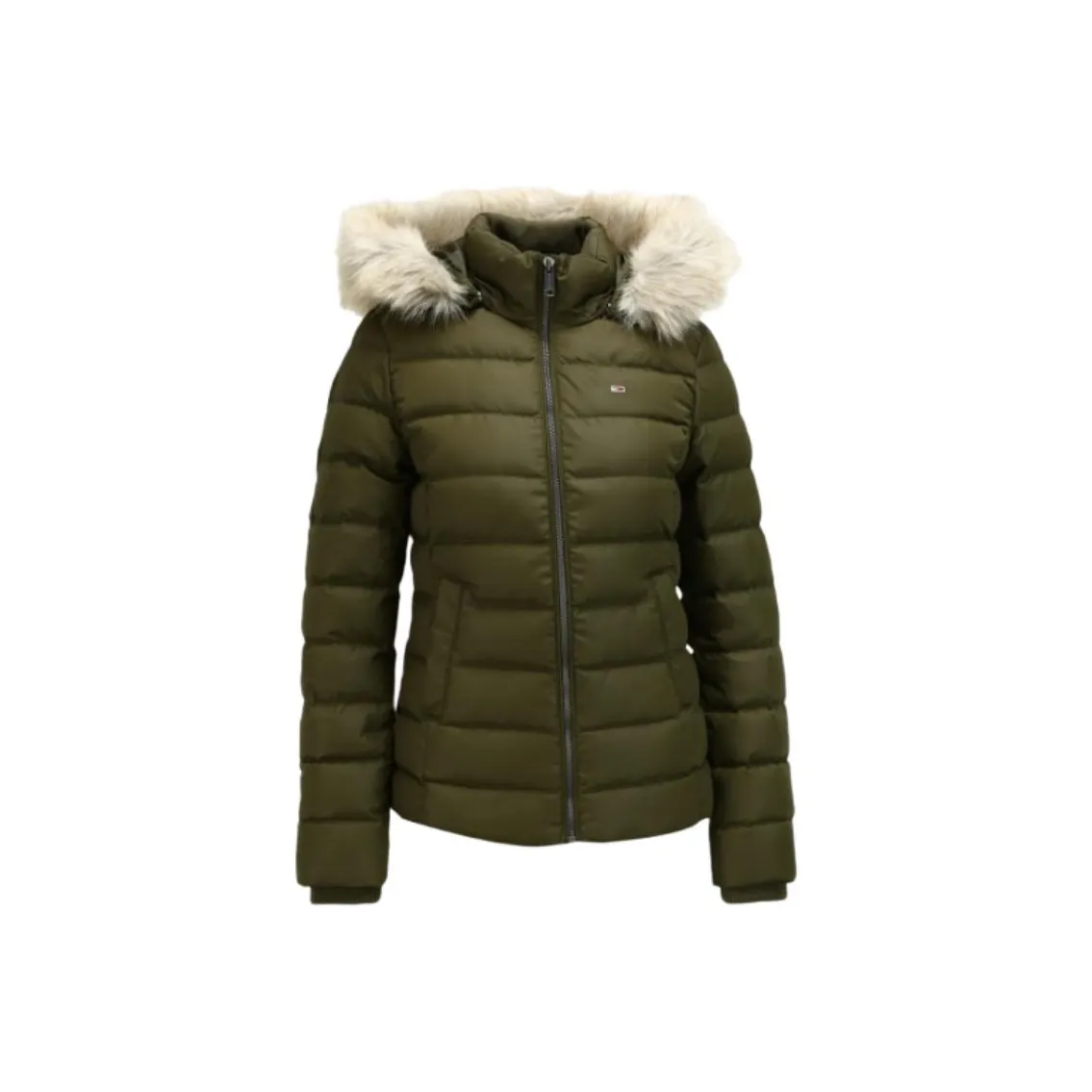 Tommy Hilfiger Куртки и Пальто Женские Оливково-зеленый