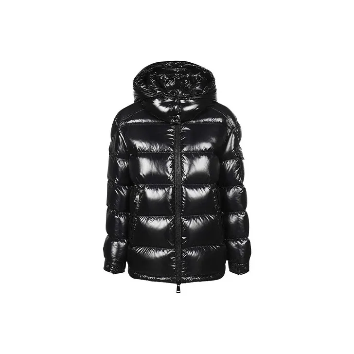 Moncler Maya Short Down Jacket Black