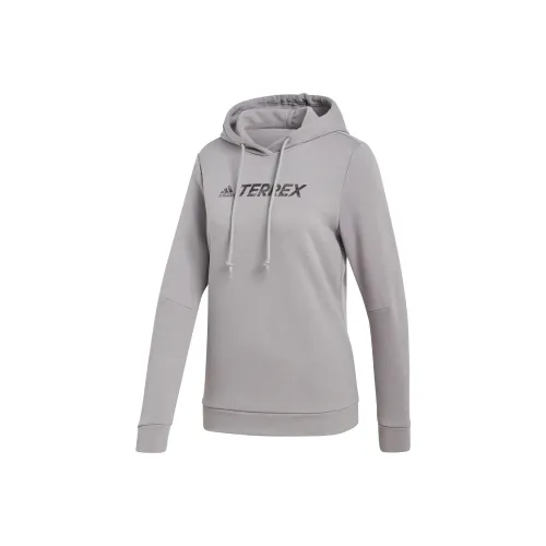 Adidas TERREX Pure Ледяно-серый Женские Свитшоты