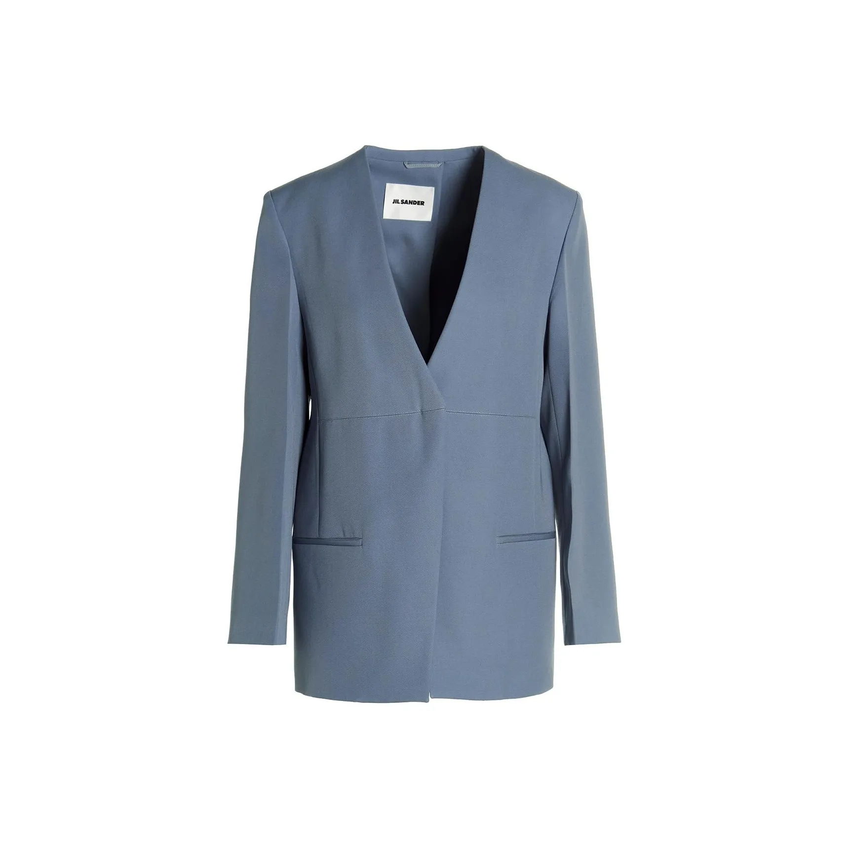 JIL SANDER Single-Breast Long-Sleeved Blazer