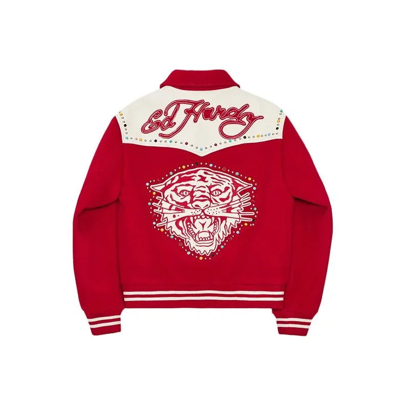 Ed Hardy SS24 Jackets & Coats Women's China Red