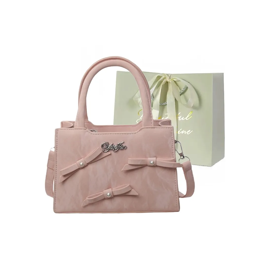 JIANGLIDA ПУ (полиуретан) Маленькая квадратная сумка сумка через плечо обычная женская розовая белая черная